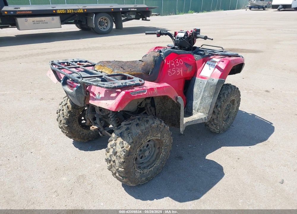 2017 HONDA TRX500 FM VIN: 1HFTE4522H4202297