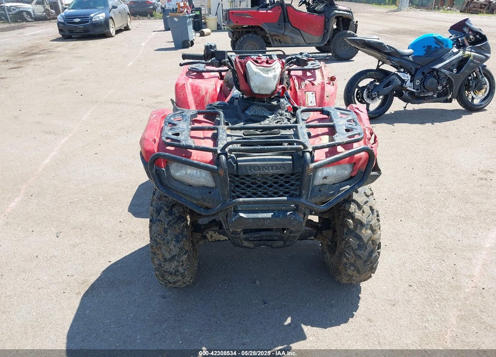 2017 HONDA TRX500 FM VIN: 1HFTE4522H4202297