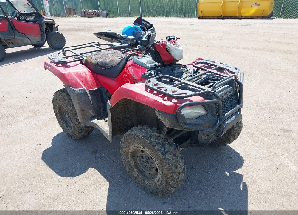 2017 HONDA TRX500 FM VIN: 1HFTE4522H4202297