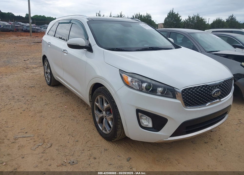 2017 KIA SORENTO 3.3L SX VIN: 5XYPK4A50HG296217
