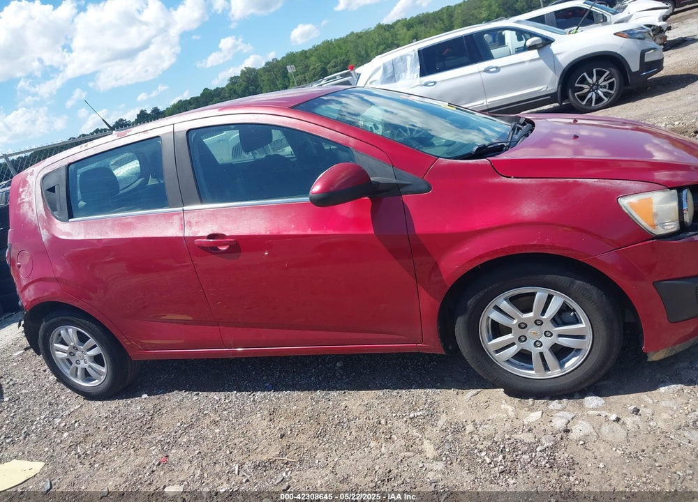 2012 CHEVROLET SONIC VIN: 1G1JC6SH6C4168488
