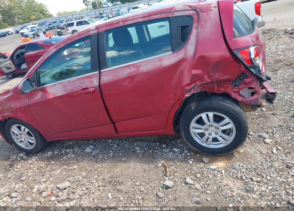 2012 CHEVROLET SONIC VIN: 1G1JC6SH6C4168488
