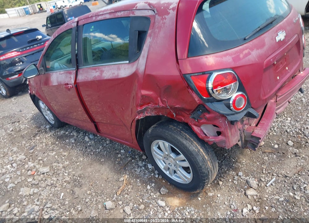 2012 CHEVROLET SONIC VIN: 1G1JC6SH6C4168488