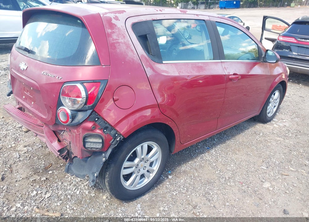 2012 CHEVROLET SONIC VIN: 1G1JC6SH6C4168488
