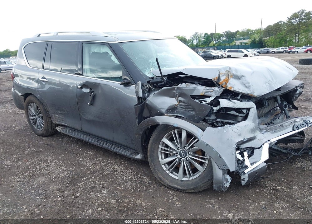 2021 INFINITI QX80 LUXE VIN: JN8AZ2AD7M9861561