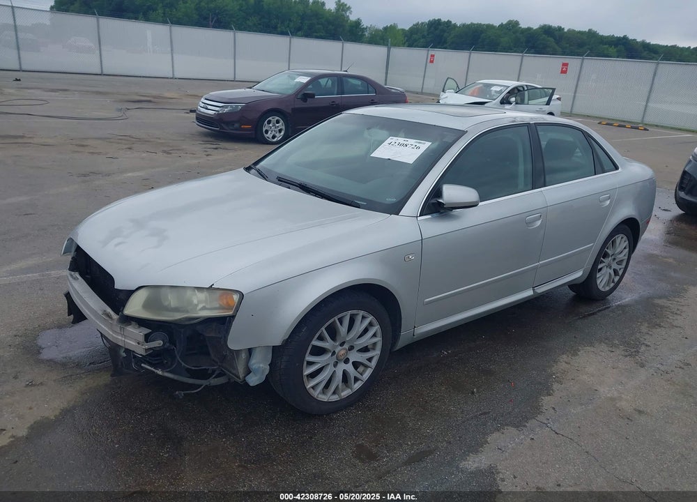 2008 AUDI A4 VIN: WAUDF78E48A169711