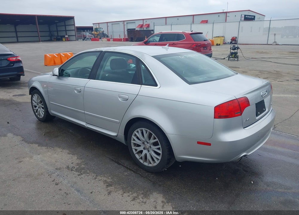 2008 AUDI A4 VIN: WAUDF78E48A169711