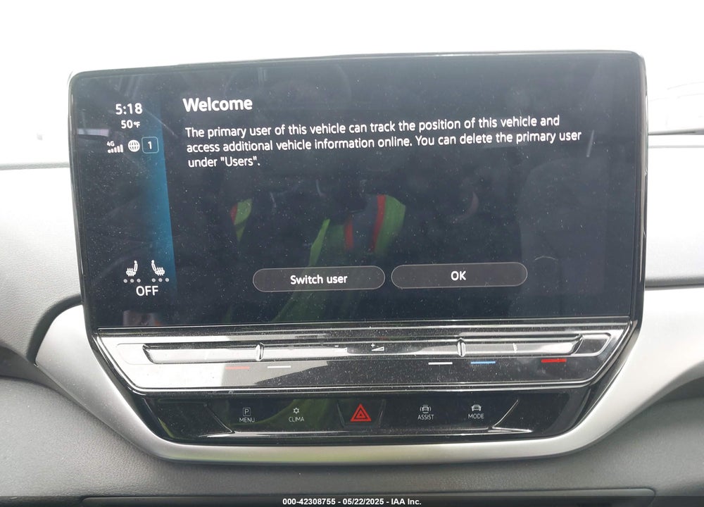 2022 VOLKSWAGEN ID.4 AWD PRO S VIN: WVGGNPE20NP037028
