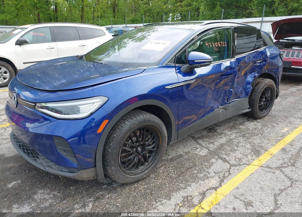 2022 VOLKSWAGEN ID.4 AWD PRO S VIN: WVGGNPE20NP037028