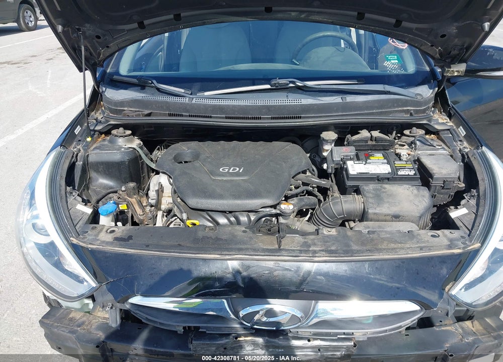 2014 HYUNDAI ACCENT SE VIN: KMHCU5AE6EU165345