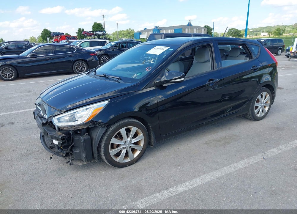 2014 HYUNDAI ACCENT SE VIN: KMHCU5AE6EU165345