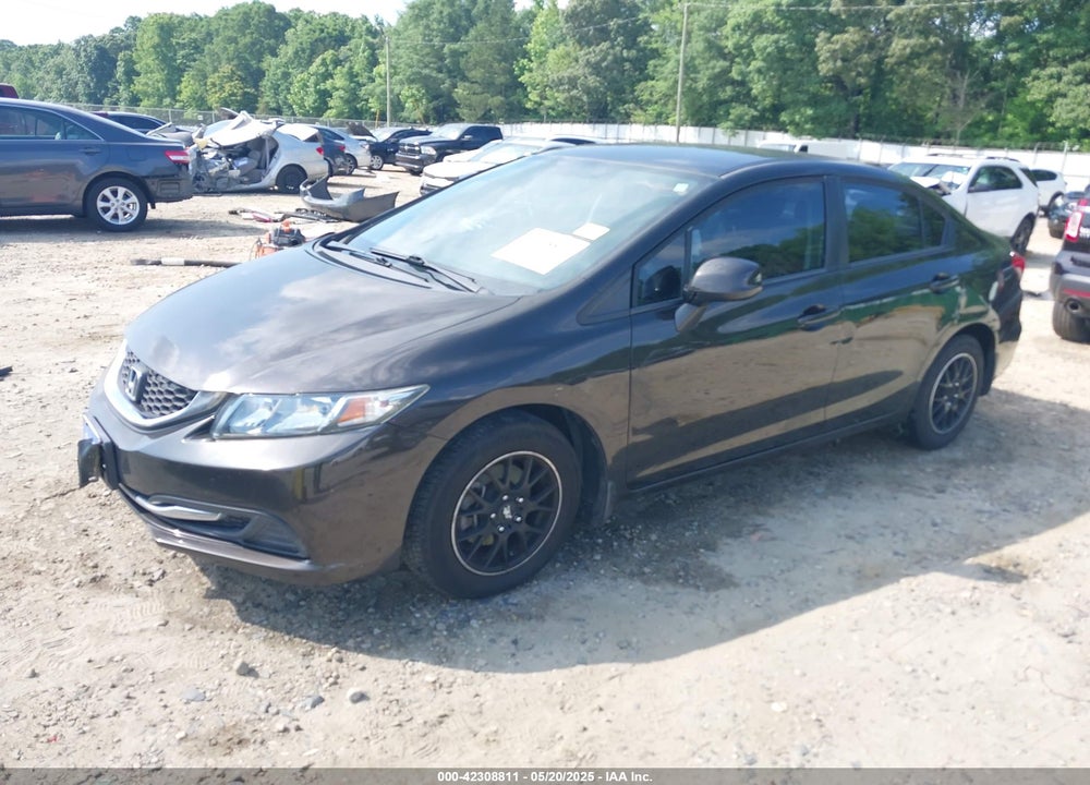 2013 HONDA CIVIC VIN: 19XFB2F56DE000827