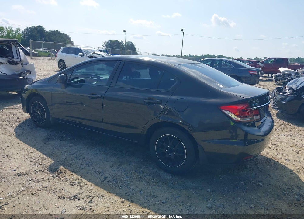 2013 HONDA CIVIC VIN: 19XFB2F56DE000827