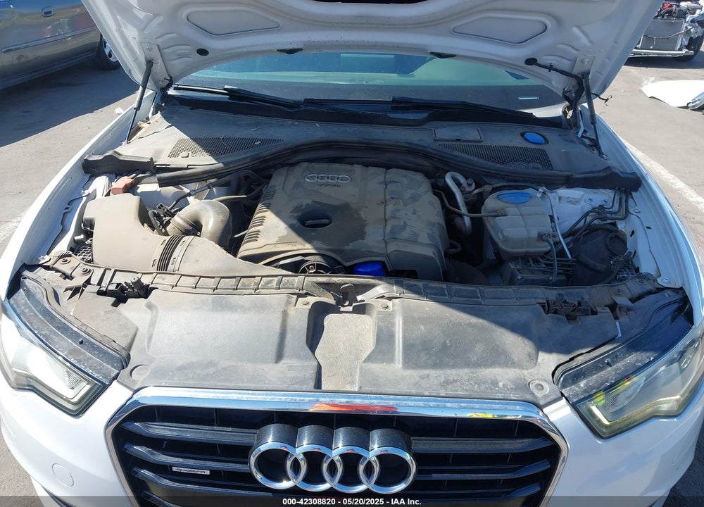 2014 AUDI A6 2.0T PREMIUM VIN: WAUGFAFC6EN054589