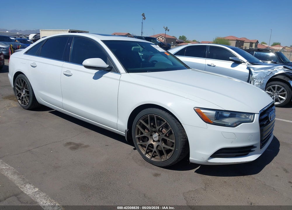 2014 AUDI A6 2.0T PREMIUM VIN: WAUGFAFC6EN054589