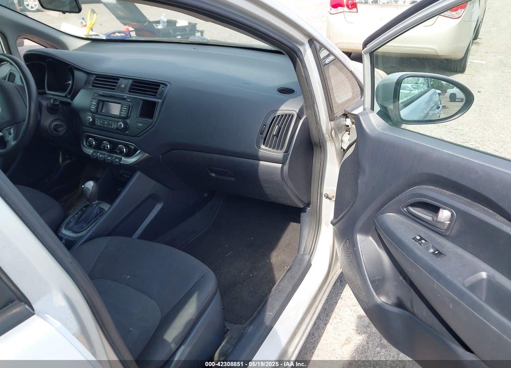 2013 KIA RIO VIN: KNADM5A35D6106536