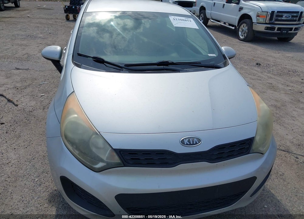 2013 KIA RIO VIN: KNADM5A35D6106536