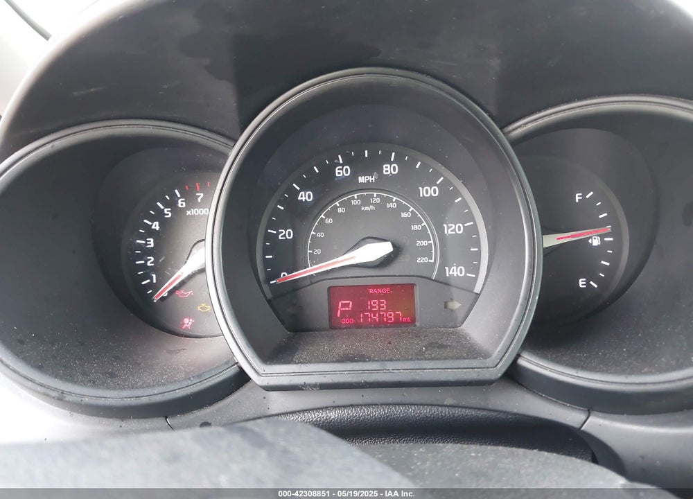 2013 KIA RIO VIN: KNADM5A35D6106536