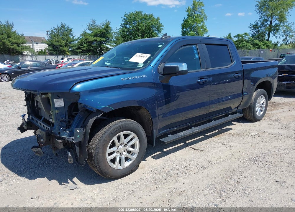 2020 CHEVROLET SILVERADO 1500 4WD SHORT BED LT VIN: 3GCUYDED7LG406452