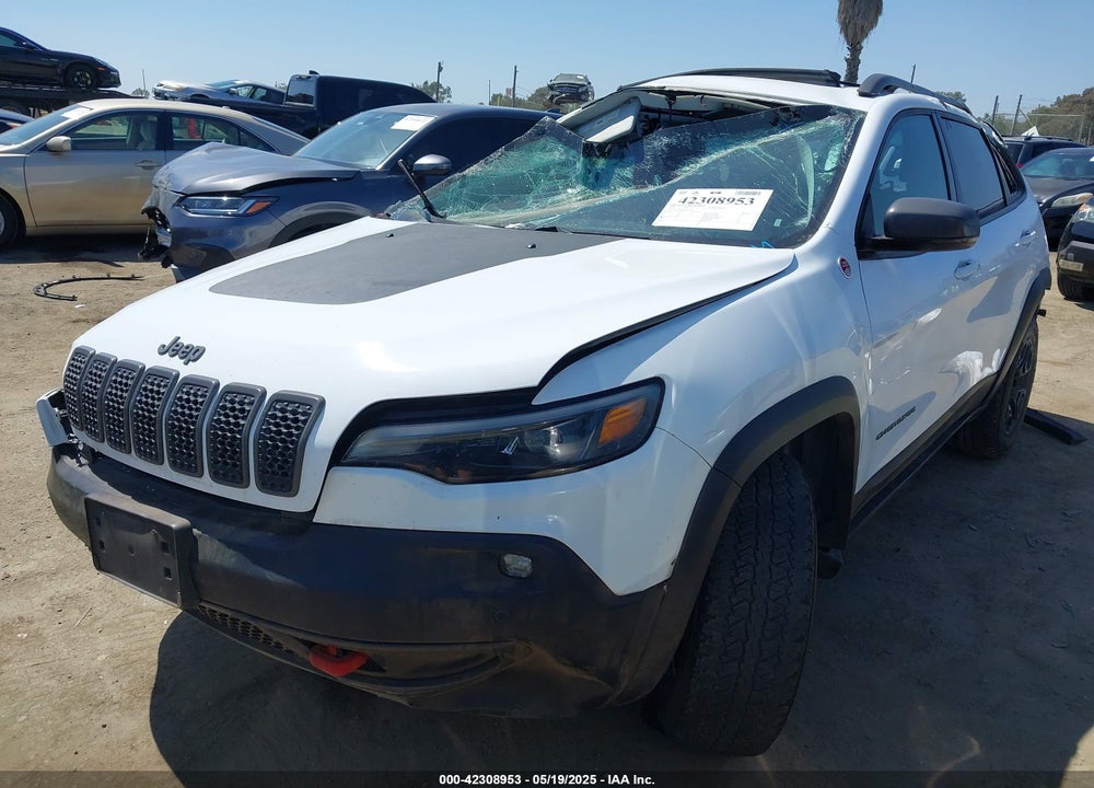 2019 JEEP CHEROKEE TRAILHAWK ELITE 4X4 VIN: 1C4PJMBX8KD258582