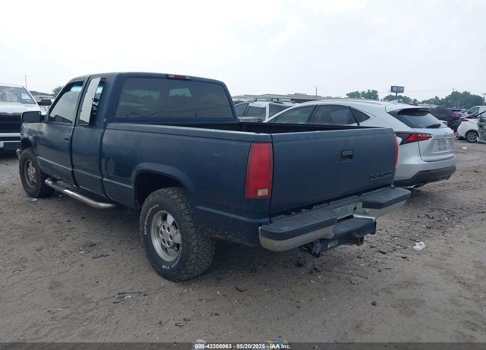 1998 CHEVROLET K1500 FLEETSIDE VIN: 2GCEK19R0W1124709