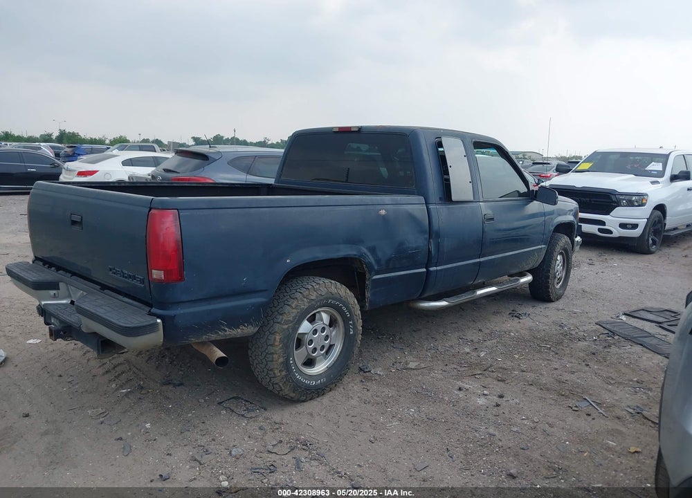 1998 CHEVROLET K1500 FLEETSIDE VIN: 2GCEK19R0W1124709