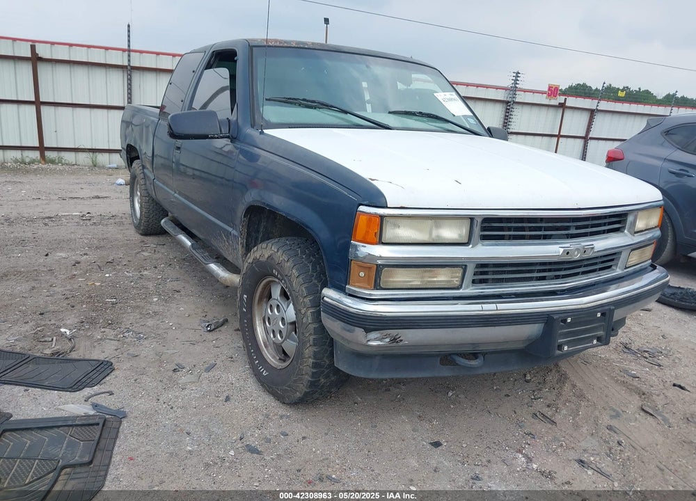 1998 CHEVROLET K1500 FLEETSIDE VIN: 2GCEK19R0W1124709
