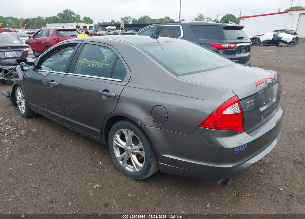 2012 FORD FUSION SE VIN: 3FAHP0HA4CR207481