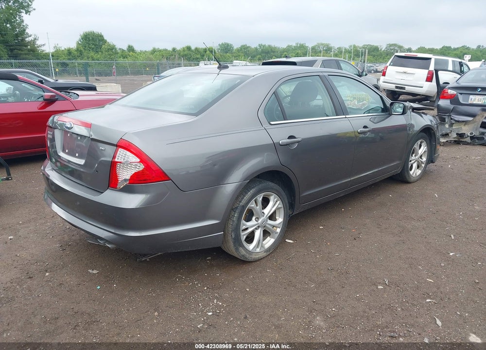 2012 FORD FUSION SE VIN: 3FAHP0HA4CR207481