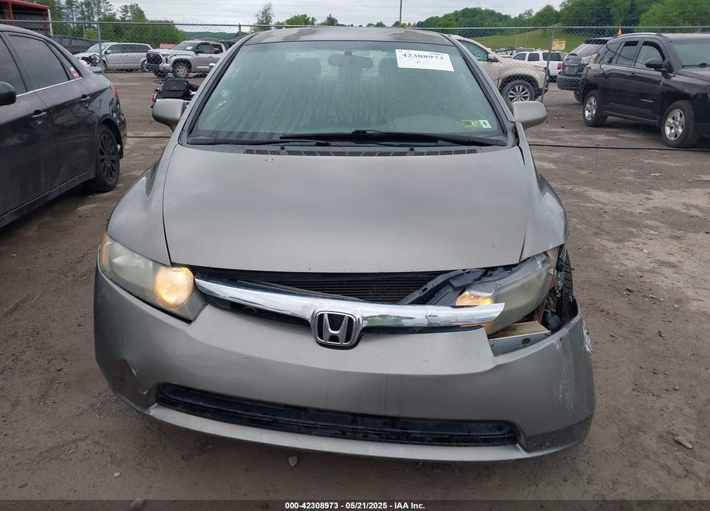 2008 HONDA CIVIC LX VIN: 2HGFA16548H338459