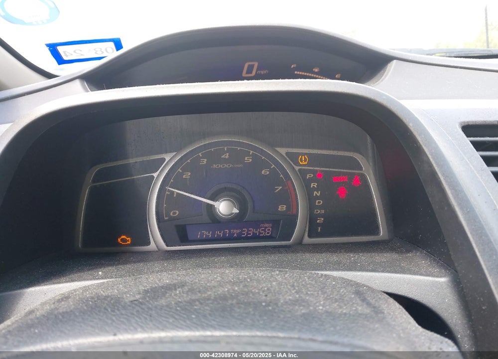 2011 HONDA CIVIC LX VIN: 2HGFA1F50BH527486