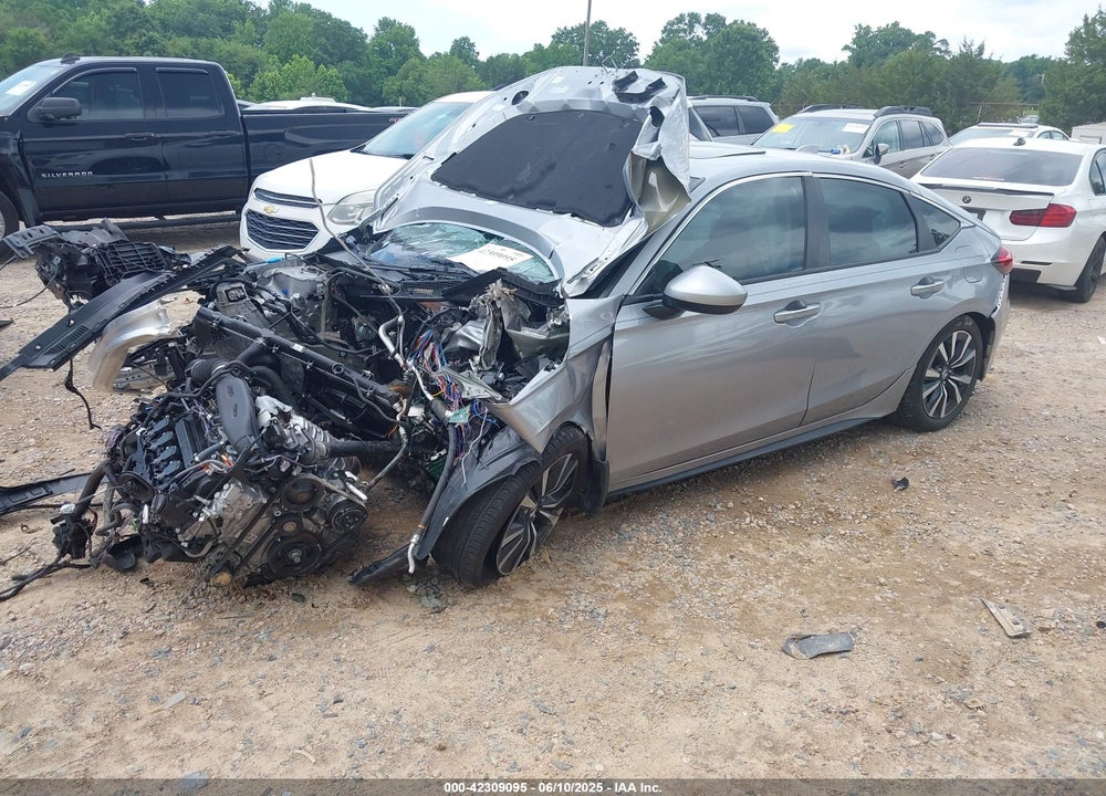 2022 HONDA CIVIC VIN: 19XFL1H71NE003643