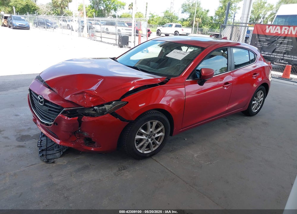 2016 MAZDA 3 I GRAND TOURING VIN: JM1BM1N71G1328668
