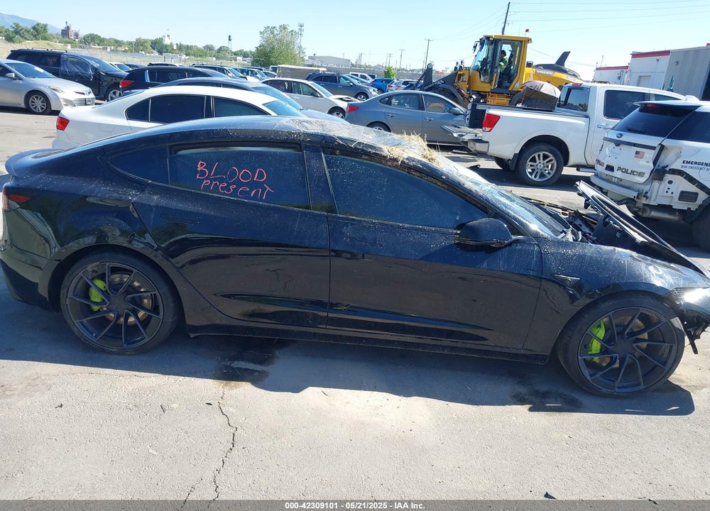 2024 TESLA MODEL 3 PERFORMANCE ALL-WHEEL DRIVE VIN: 5YJ3E1ET3RF789461