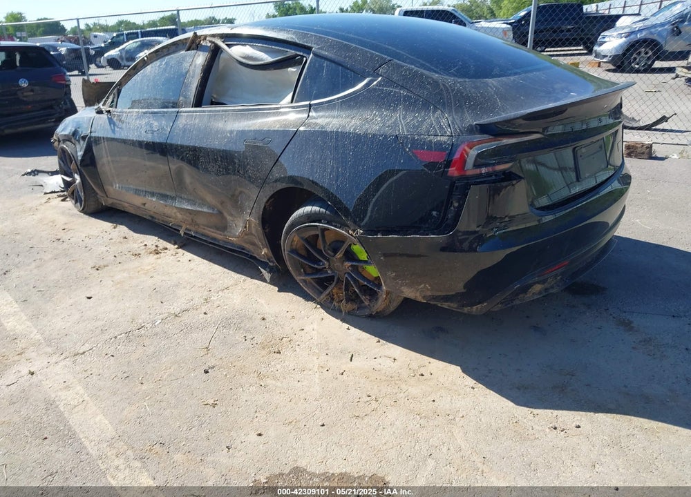 2024 TESLA MODEL 3 PERFORMANCE ALL-WHEEL DRIVE VIN: 5YJ3E1ET3RF789461