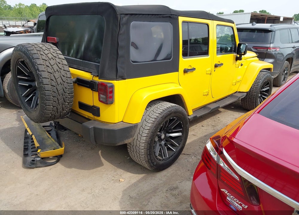 2015 JEEP WRANGLER UNLIMITED SAHARA VIN: 1C4BJWEG2FL578154