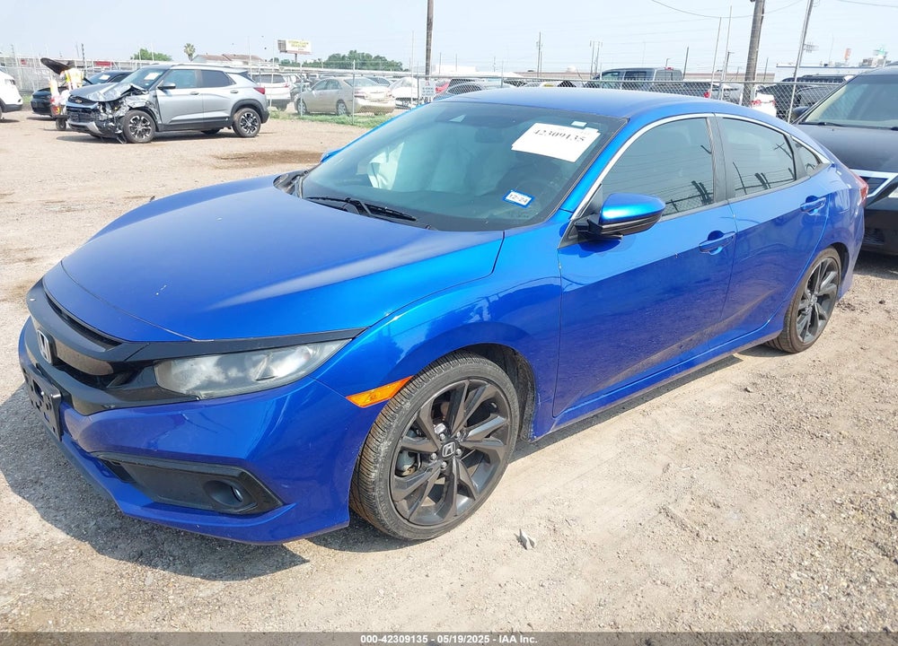 2019 HONDA CIVIC SPORT VIN: 19XFC2F8XKE045192