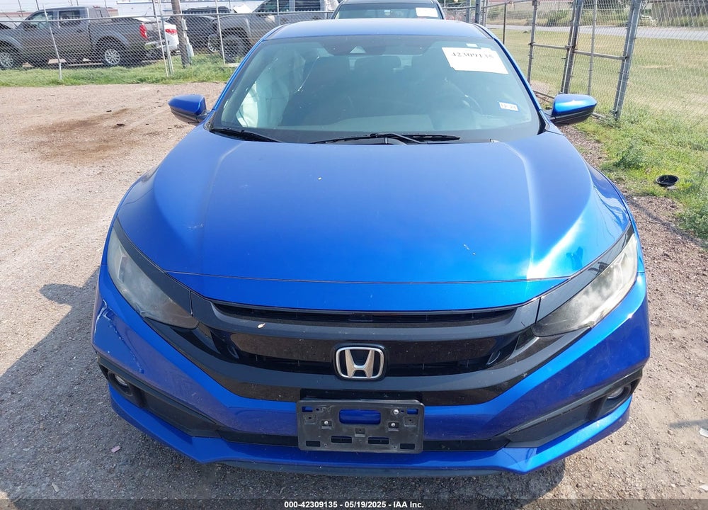 2019 HONDA CIVIC SPORT VIN: 19XFC2F8XKE045192