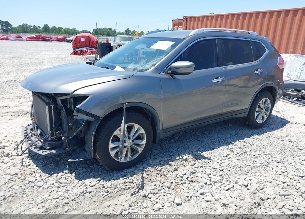 2016 NISSAN ROGUE SV VIN: JN8AT2MT5GW002155