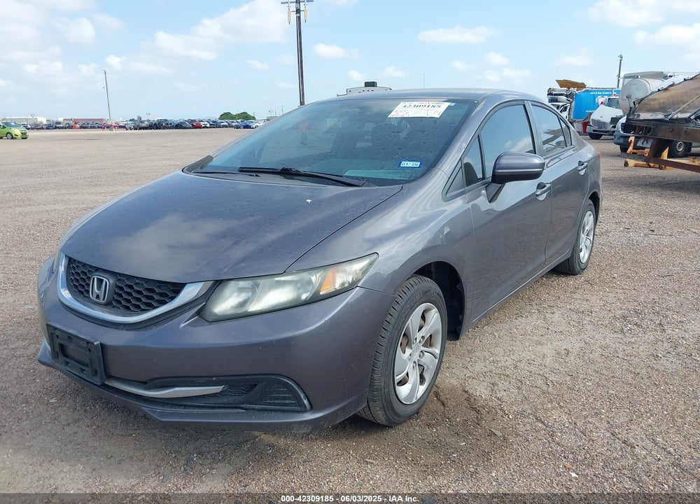 2014 HONDA CIVIC VIN: 19XFB2F51EE011381
