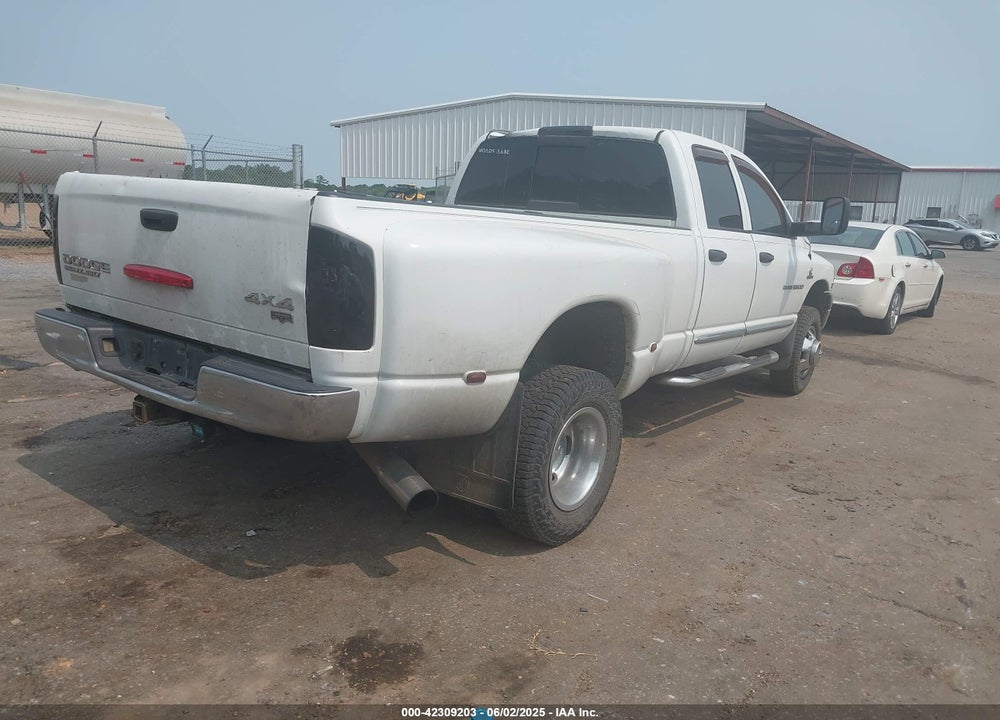 2004 DODGE RAM 3500 SLT/LARAMIE VIN: 3D7MU48C94G208624