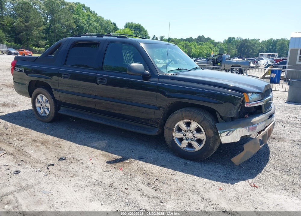2003 CHEVROLET AVALANCHE 1500 VIN: 3GNEC13T03G327322