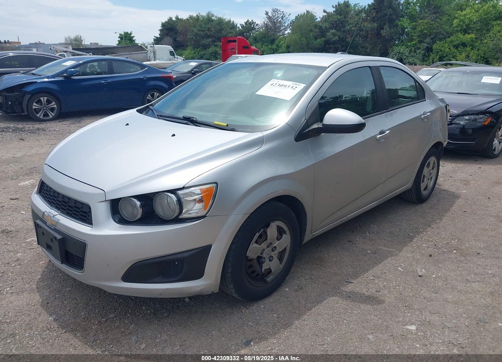 2016 CHEVROLET SONIC VIN: 1G1JA5SH2G4128012