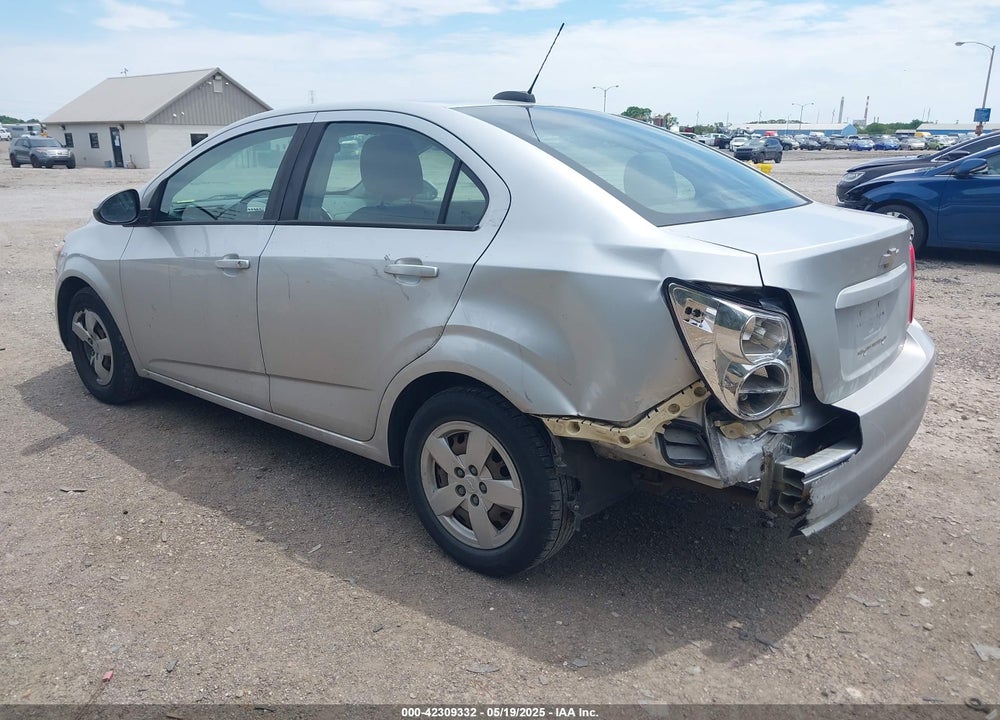 2016 CHEVROLET SONIC VIN: 1G1JA5SH2G4128012