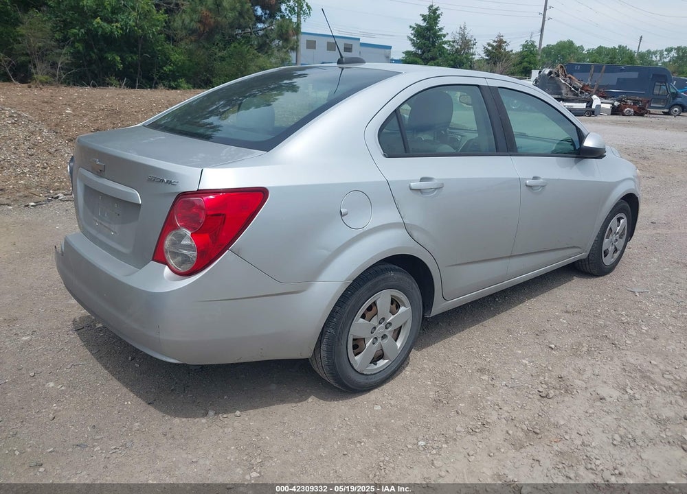 2016 CHEVROLET SONIC VIN: 1G1JA5SH2G4128012