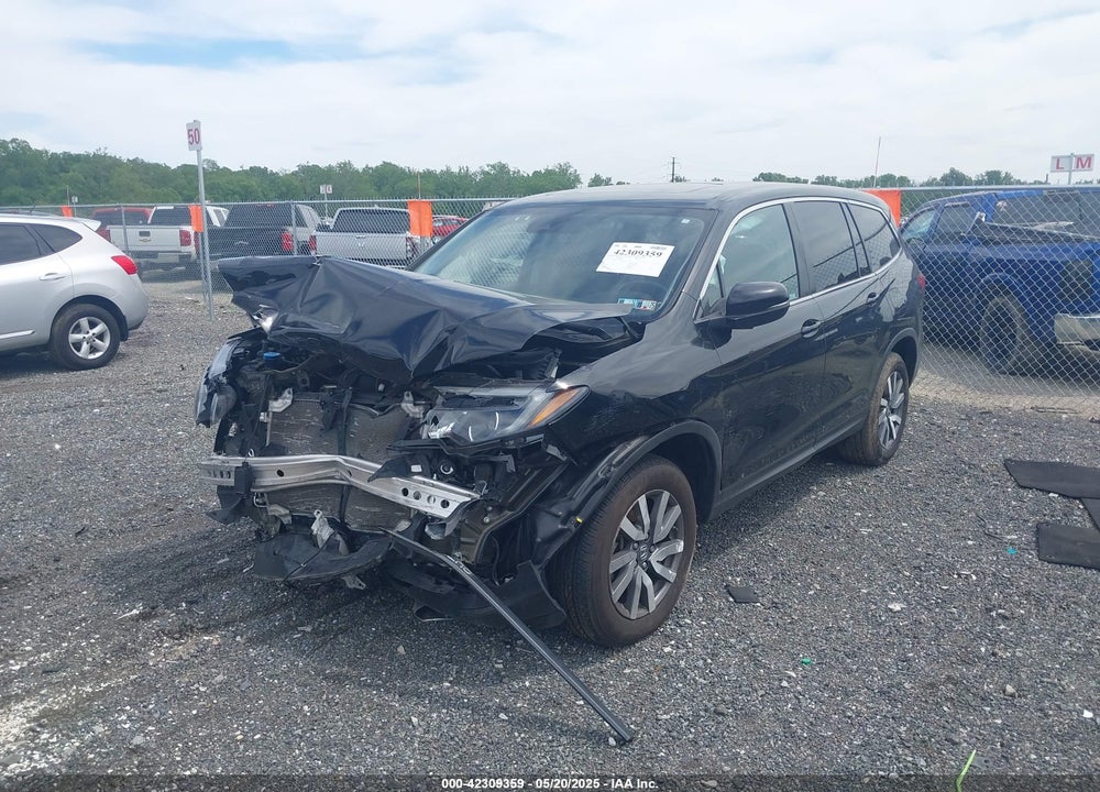 2021 HONDA PILOT AWD EX-L VIN: 5FNYF6H53MB097089