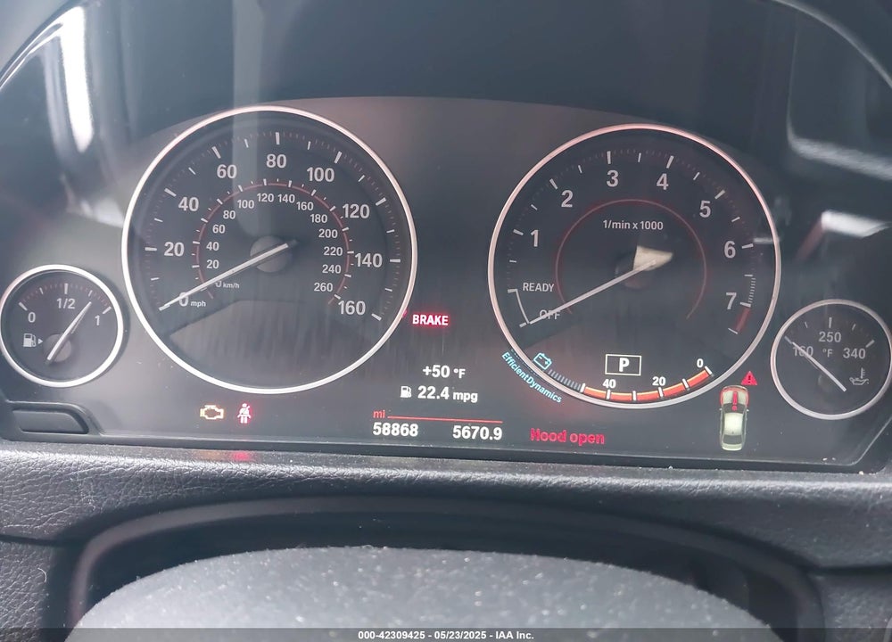 2018 BMW 330I VIN: WBA8D9C58JEM34493