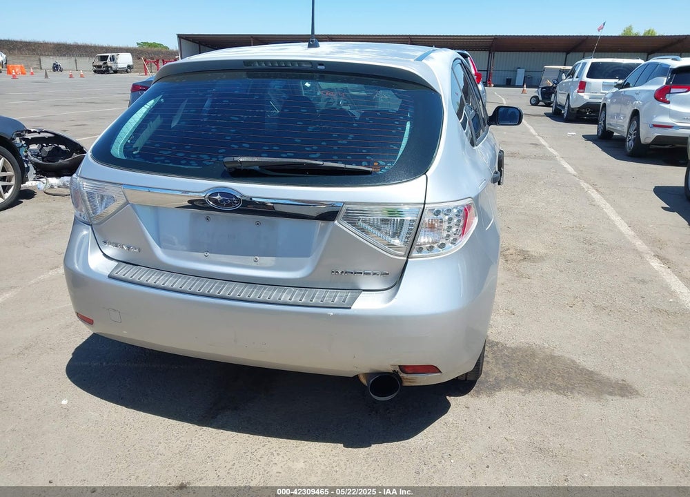 2008 SUBARU IMPREZA 2.5I VIN: JF1GH61688G803788