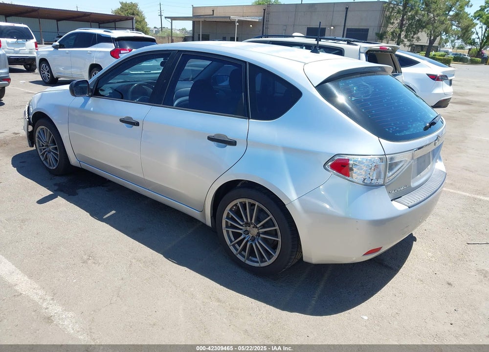 2008 SUBARU IMPREZA 2.5I VIN: JF1GH61688G803788