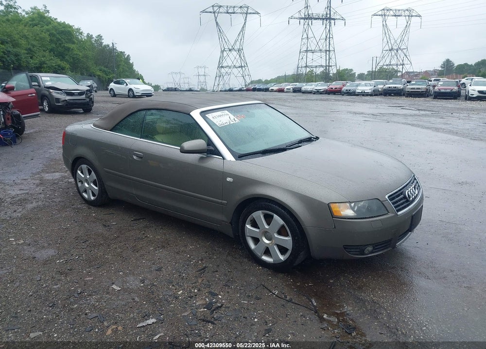 2005 AUDI A4 1.8T VIN: WAUAC48H35K008891